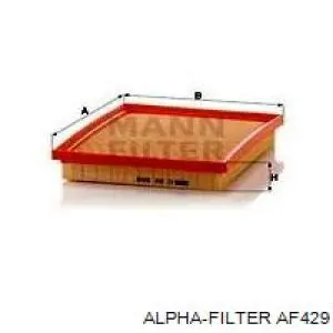 Купити AF429 Alpha Filter Фільтр-відстійник палива грубої очистки