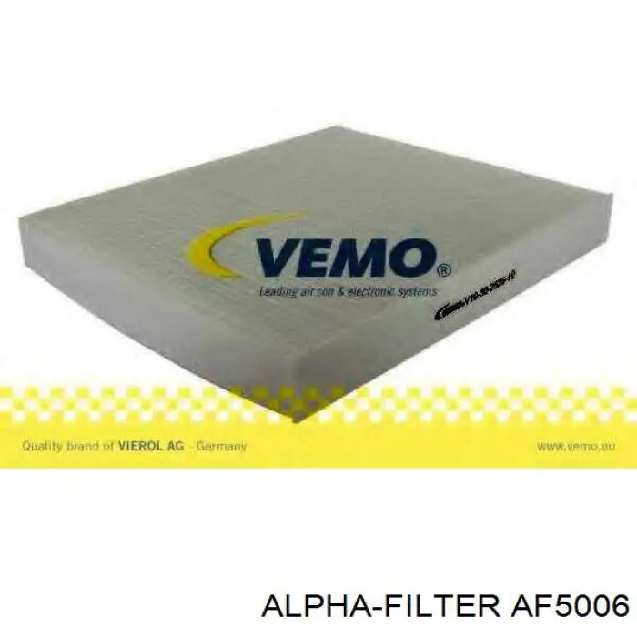 Повітряний фільтр салону Alpha Filter AF5006
