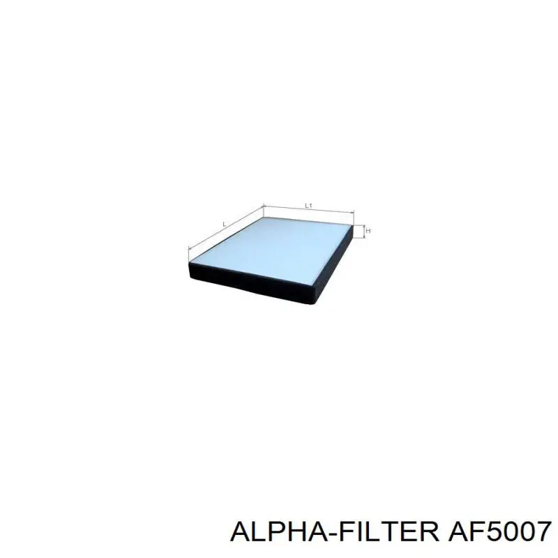 AF5007 Alpha-filter фільтр салону