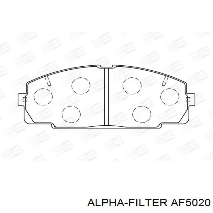 AF5020 Alpha Filter Внутрішньосалонний фільтр