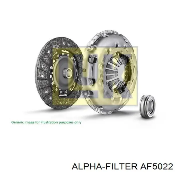 Фільтр повітряний обігрівача Alpha Filter AF5022 ціна, від 3.31 USD
