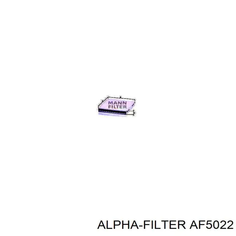 AF5022 Alpha-filter фільтр салону