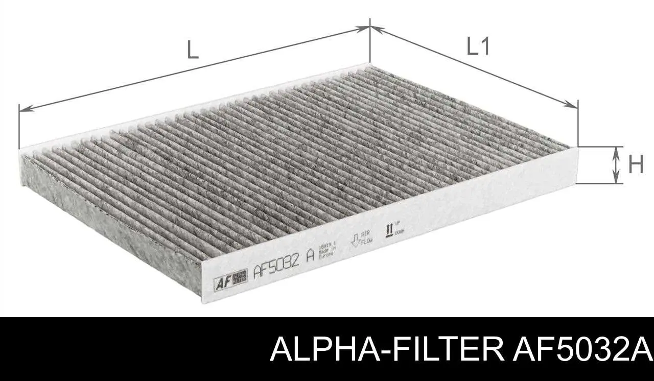 Фільтр салону AF5032A Alpha-filter