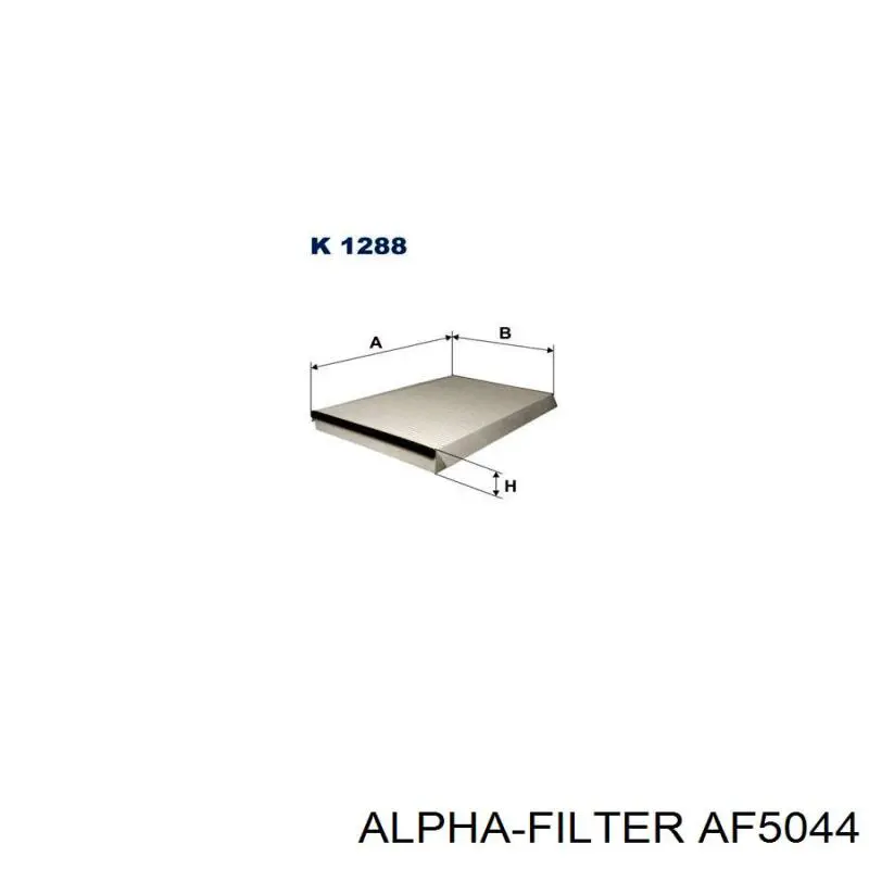 Купити AF5044 Alpha Filter Фільтр салону вугільний