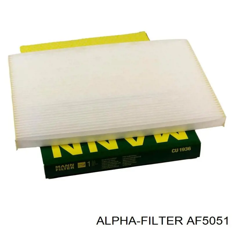 AF5051 Alpha Filter Внутрішньосалонний фільтр