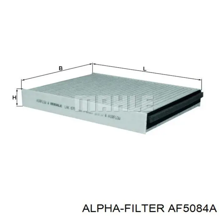 Фільтр повітряний обігрівача Alpha Filter AF5084A ціна, від 5.62 USD