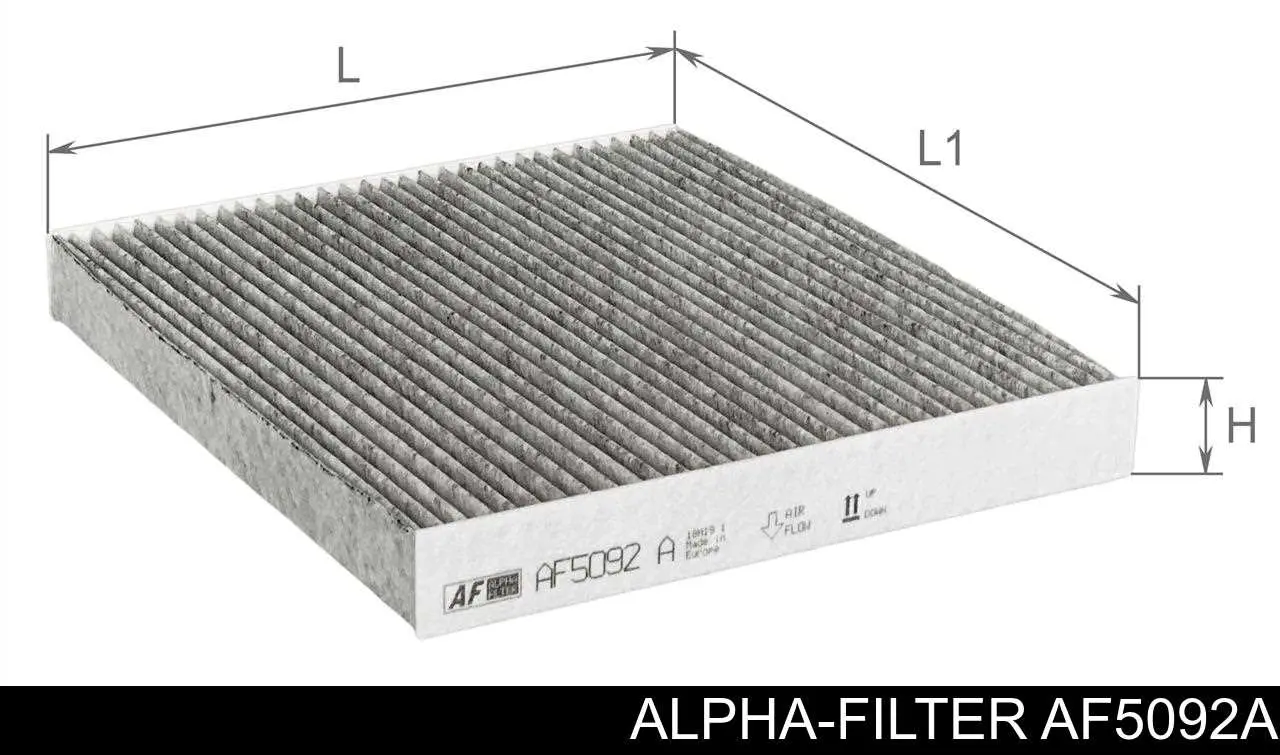 Фільтр салону AF5092A Alpha Filter