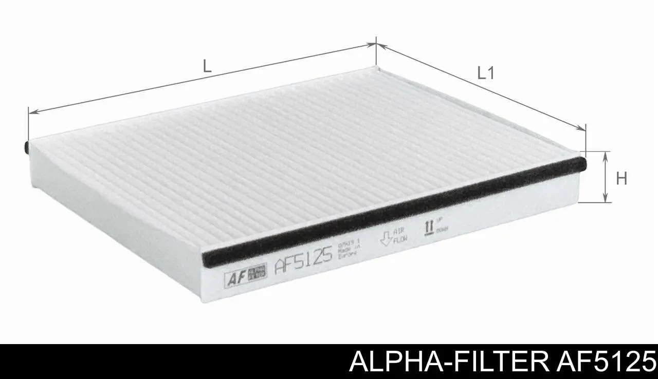 AF5125 Alpha Filter Внутрішньосалонний фільтр