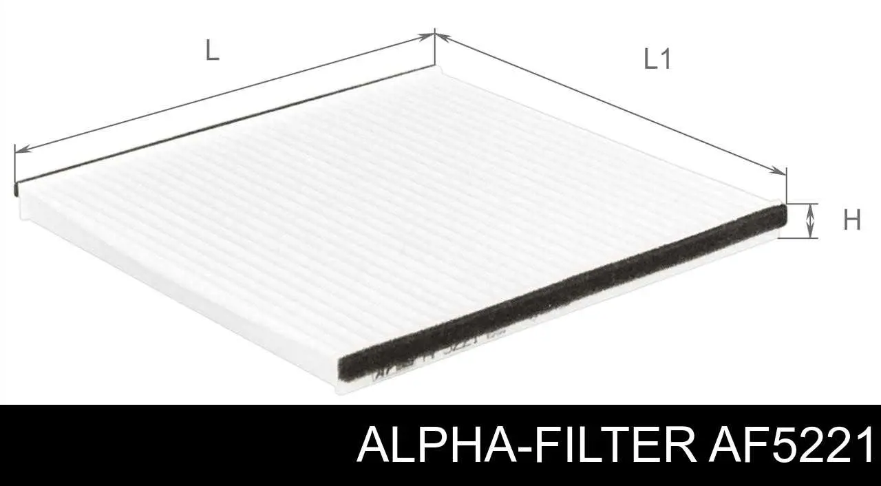 Задні пружини AF5221 Alpha Filter