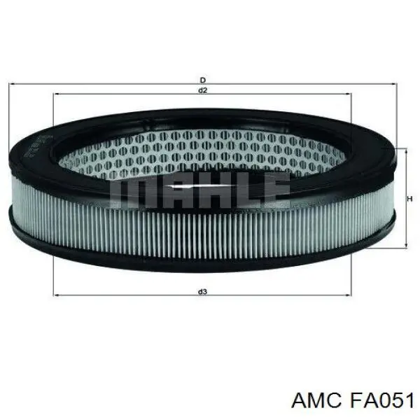 Фільтр повітряний FA051 AMC