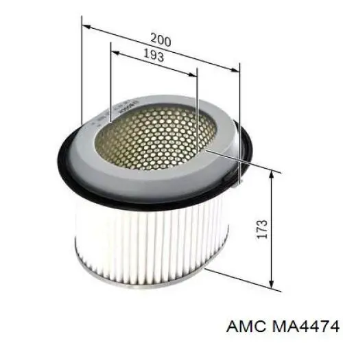 Елемент повітряного фільтра Vic A3006 ціна, від 10.50 USD