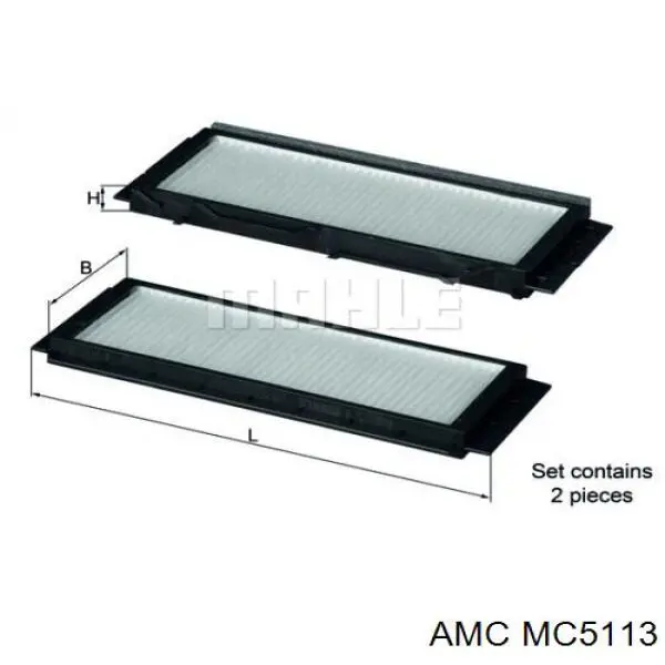 Фільтр салону IPCA611 Interparts
