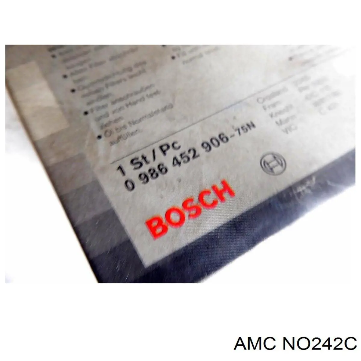 NO242C AMC фільтр масляний