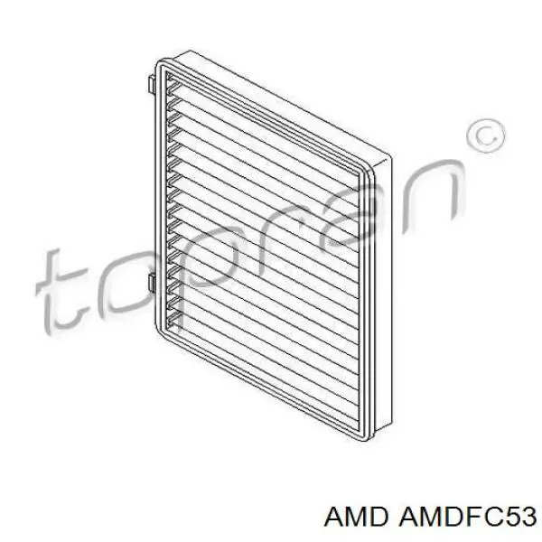 AMDFC53 AMD фільтр салону