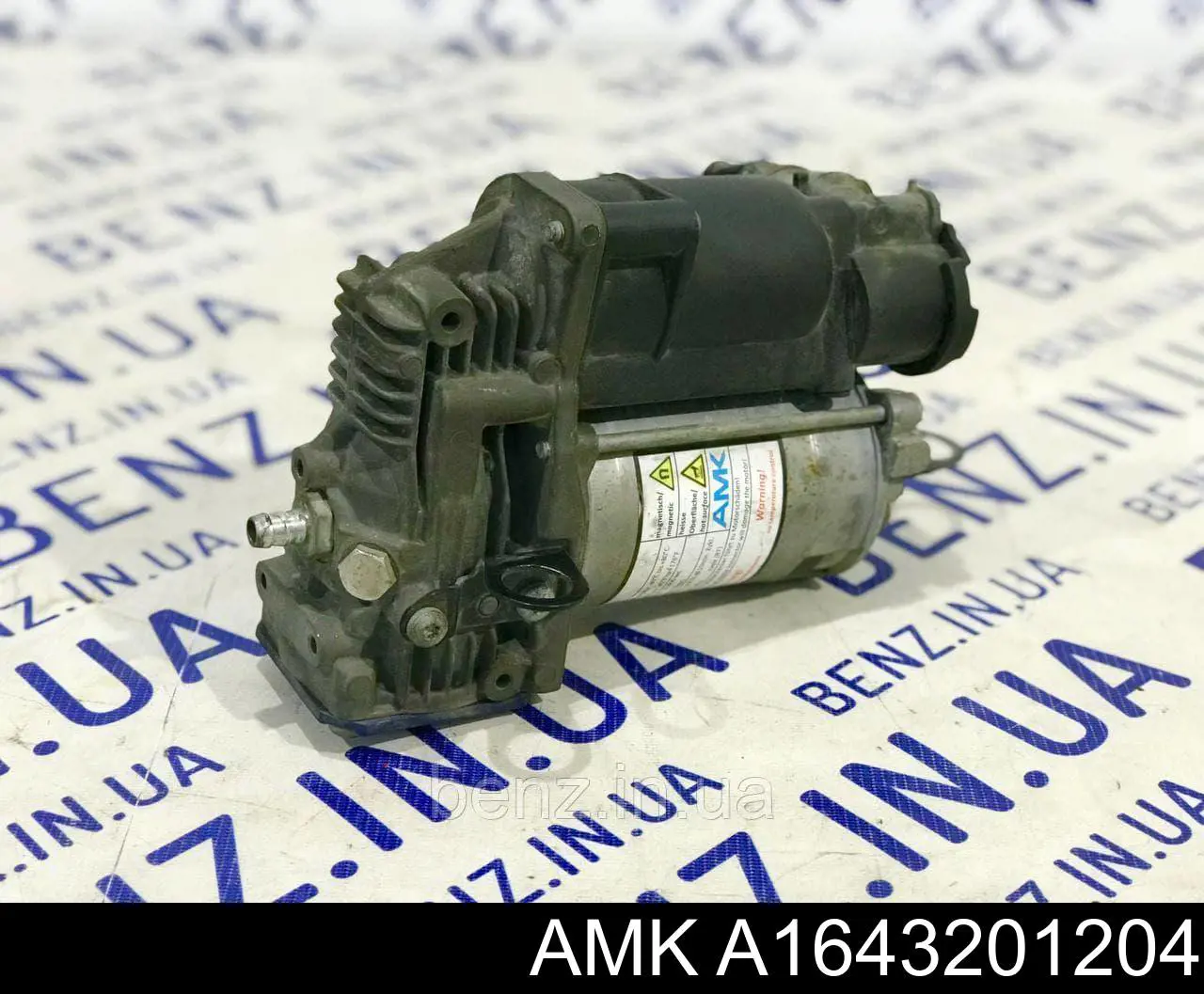 Компресор пневмопідкачкою (амортизаторів) AMK A1643201204 ціна, від 434.25 USD