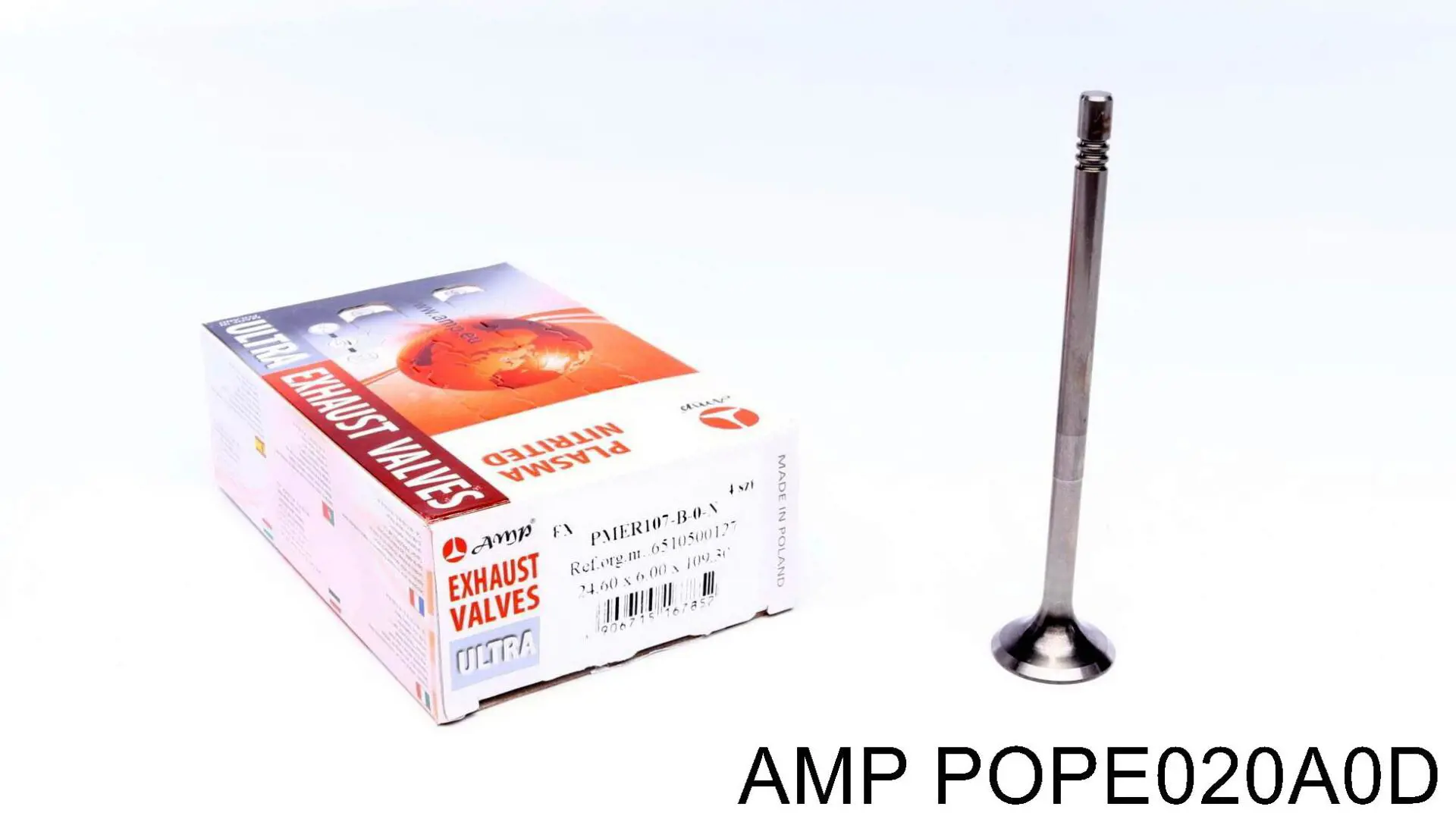 POPE020A0D AMP/Paradowscy клапан випускний