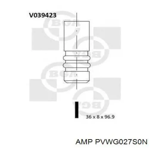 PVWG027S0N AMP/Paradowscy Клапан впускний