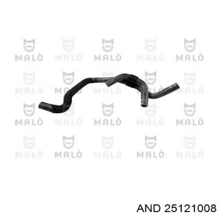 Шланг/патрубок системи охолодження AND 25121008 ціна, від 16.92 USD
