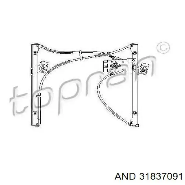 Склопідйомник з електродвигуном AND 31837091 ціна, від 31.41 USD