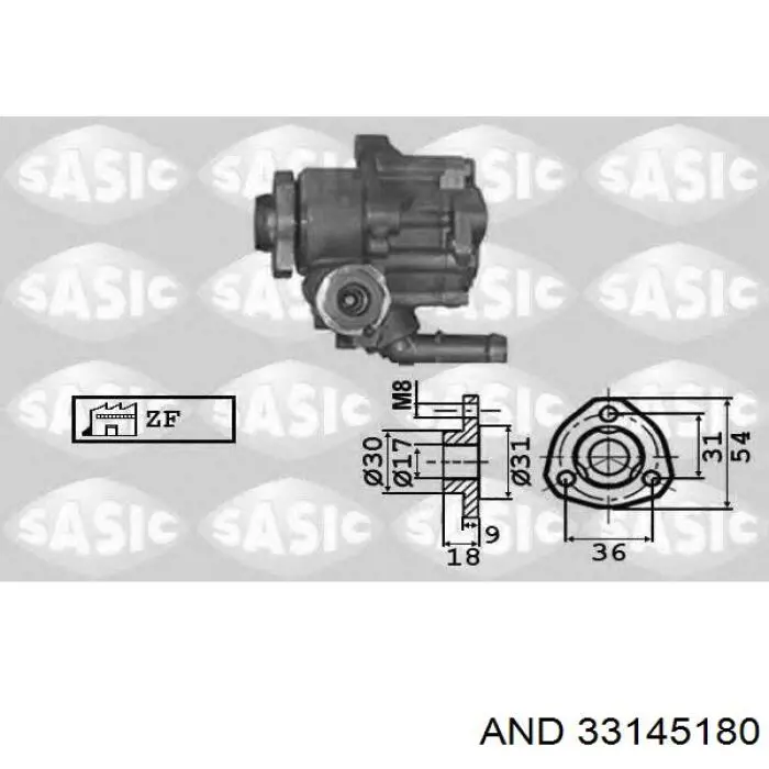 Насос ГУР 33145180 AND