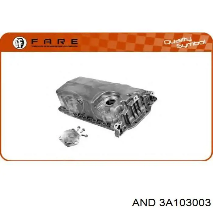 Піддон двигуна AND 3A103003 ціна, від 38.46 USD