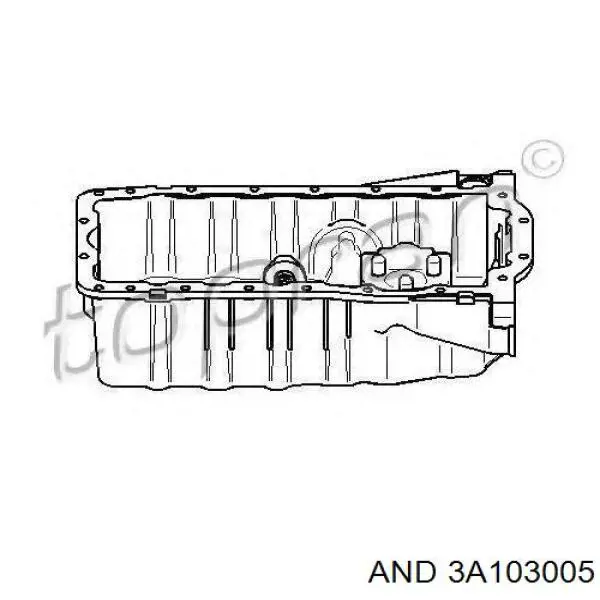 Піддон масляний картера двигуна 3A103005 AND