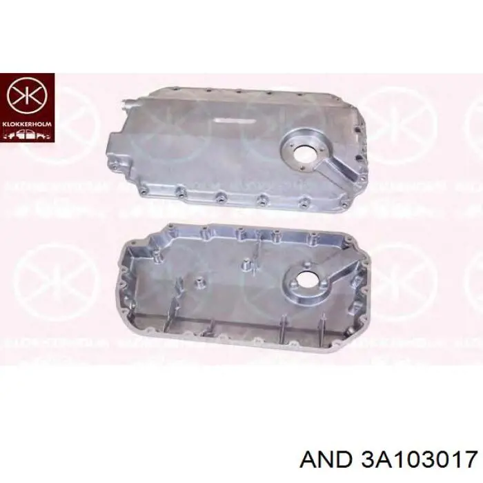 Піддон масляний картера двигуна, нижня частина AND 3A103017 ціна, від 44.07 USD