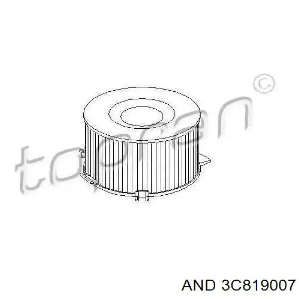 Фільтр повітряний обігрівача AND 3C819007 ціна, від 7.60 USD