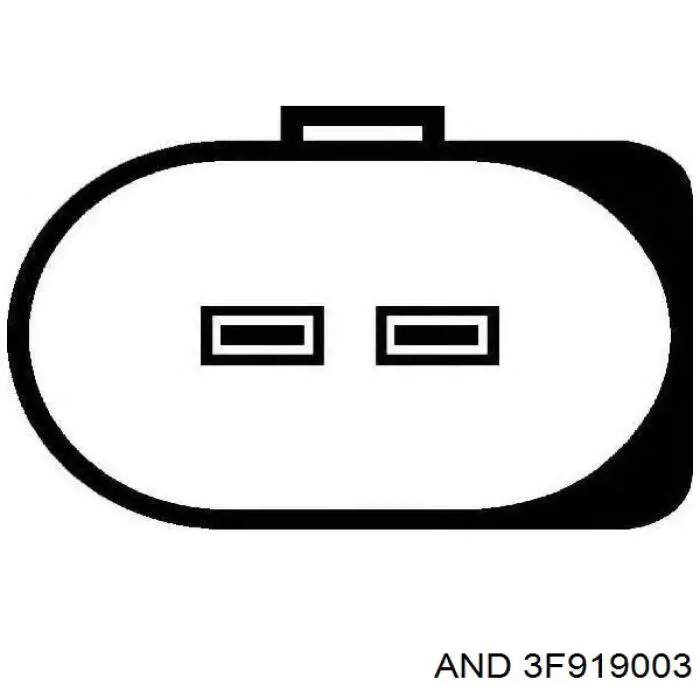 Термодатчик охолоджуючої рідини AND 3F919003 ціна, від 2.55 USD