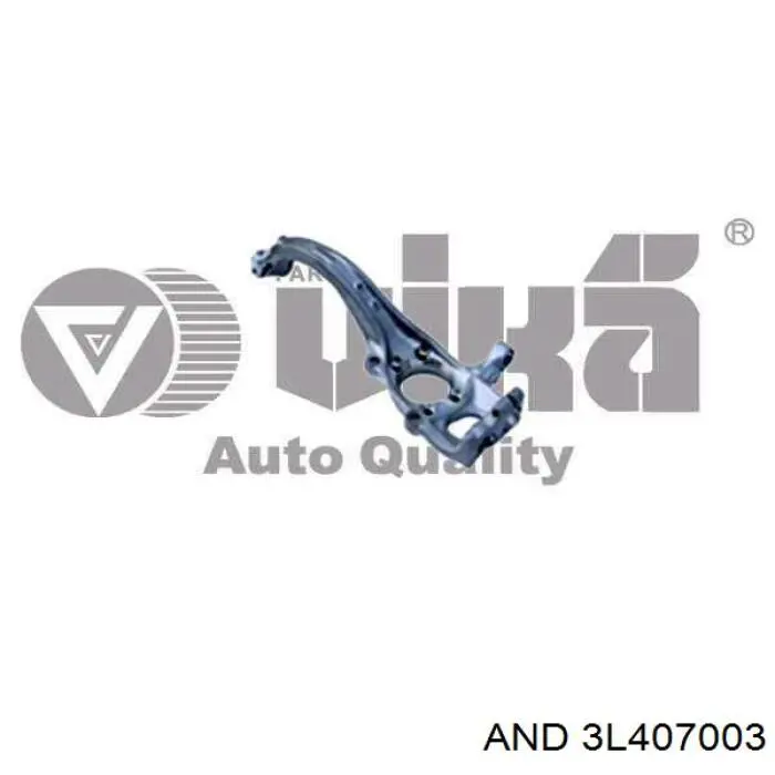 Цапфа - поворотний кулак передній, правий 3407059 Autotechteile