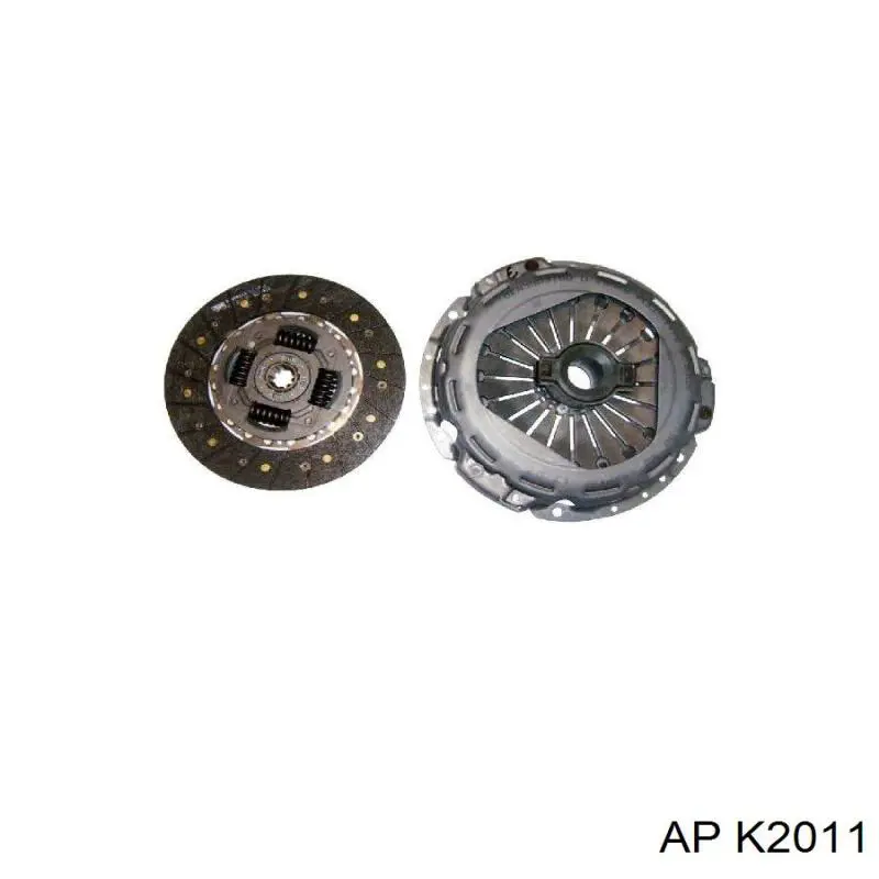 Купити K2011 AP Clutch Комплект зчеплення (диск, корзина, підшипник)