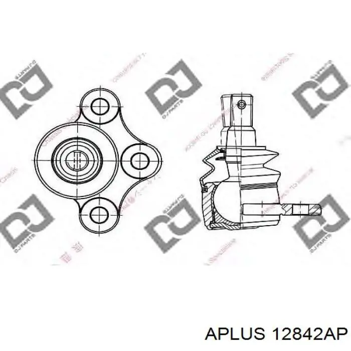 Кульова опора, верхня Aplus 12842AP ціна, від 14.66 USD