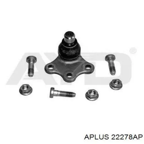 Кульова опора, нижня Aplus 22278AP ціна, від 11.17 USD