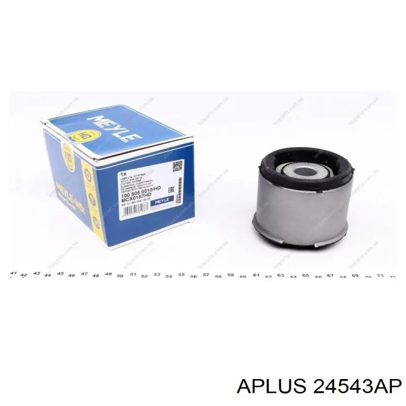 Сайлентблок задньої балки/підрамника Aplus 24543AP ціна, від 22.07 USD