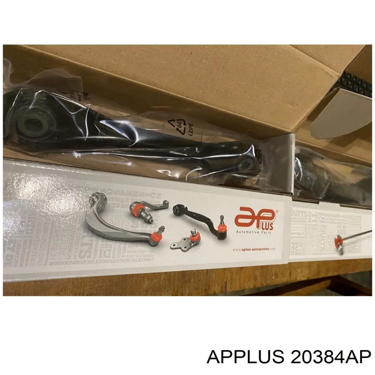 Важіль передньої підвіски нижній, правий Aplus 20384AP ціна, від 128.82 USD