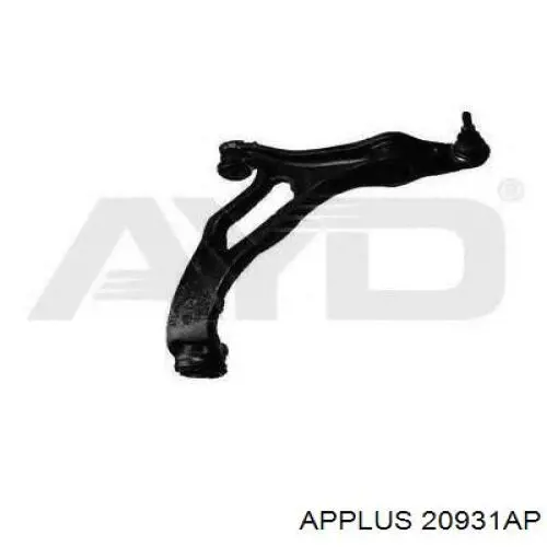 Важіль передньої підвіски нижній, правий Aplus 20931AP ціна, від 179.92 USD