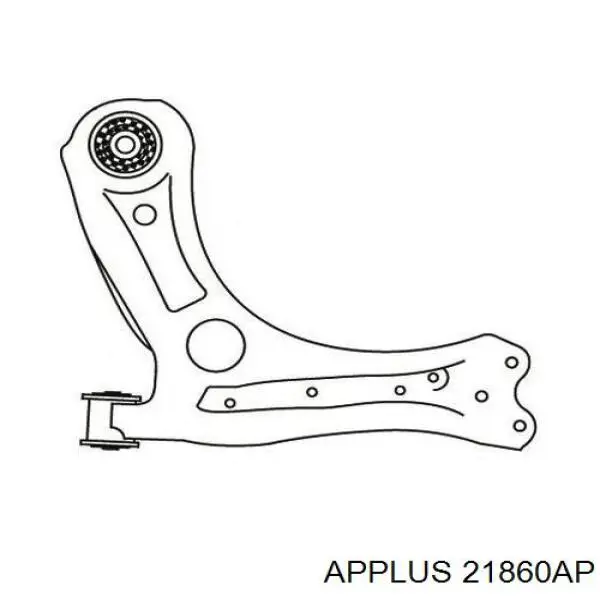 Важіль передньої підвіски нижній, лівий 21860AP Aplus