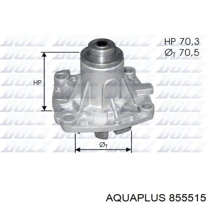Купити 7072641 Ford Насос охолоджуючої рідини