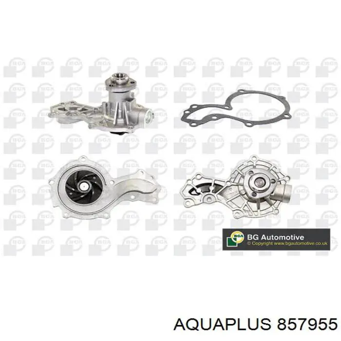 857955 Aquaplus помпа водяна, (насос охолодження)