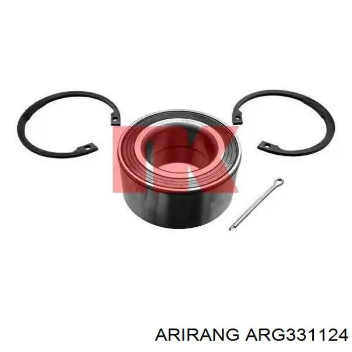 Комплект підшипник маточини передньої HAN H13DW009 ціна, від 18.08 USD