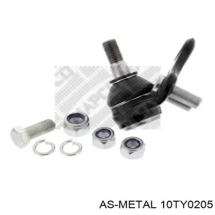Кульова опора, нижня As Metal 10TY0205 ціна, від 14.08 USD