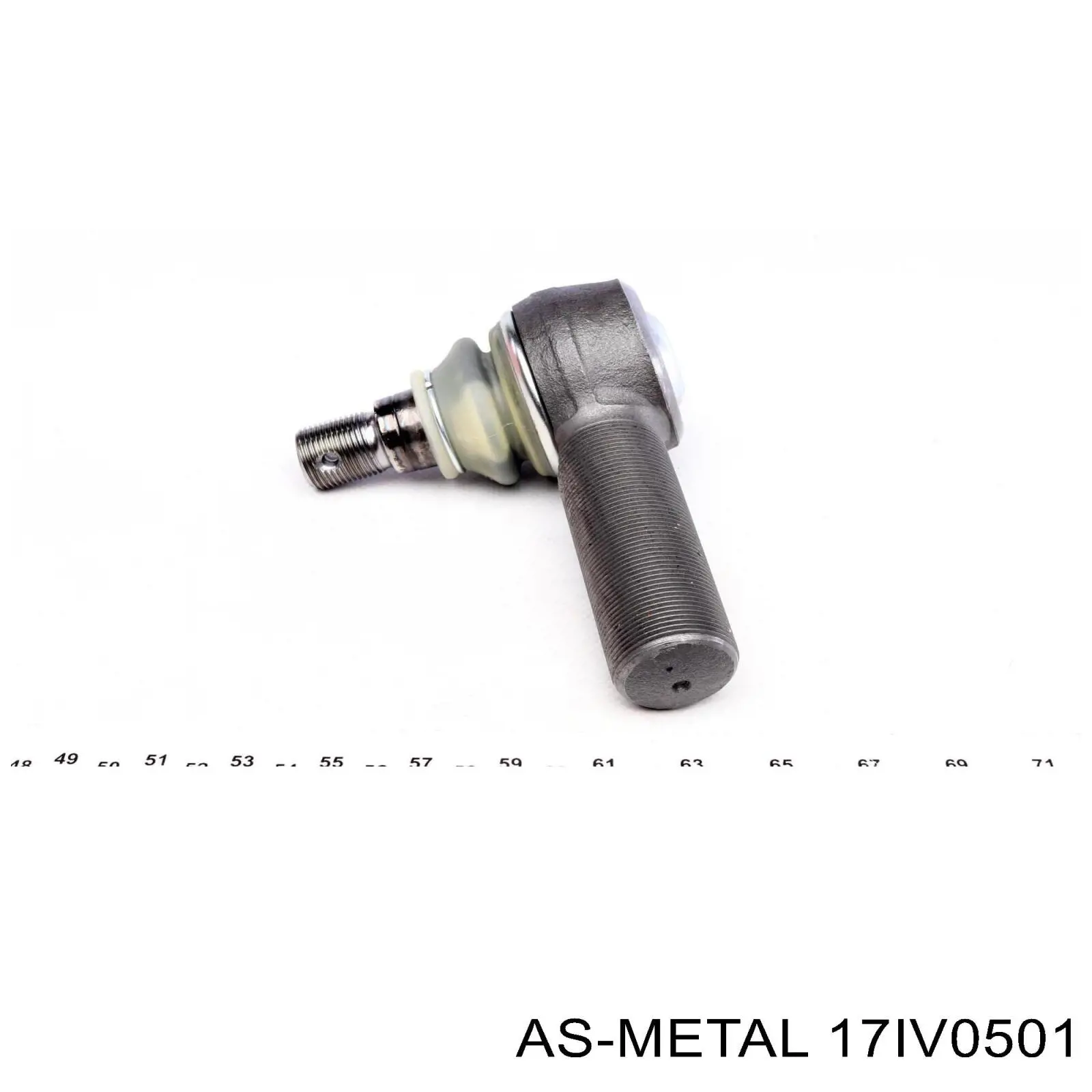 Накінечник центральної рульової тяги, правий As Metal 17IV0501 ціна, від 16.02 USD