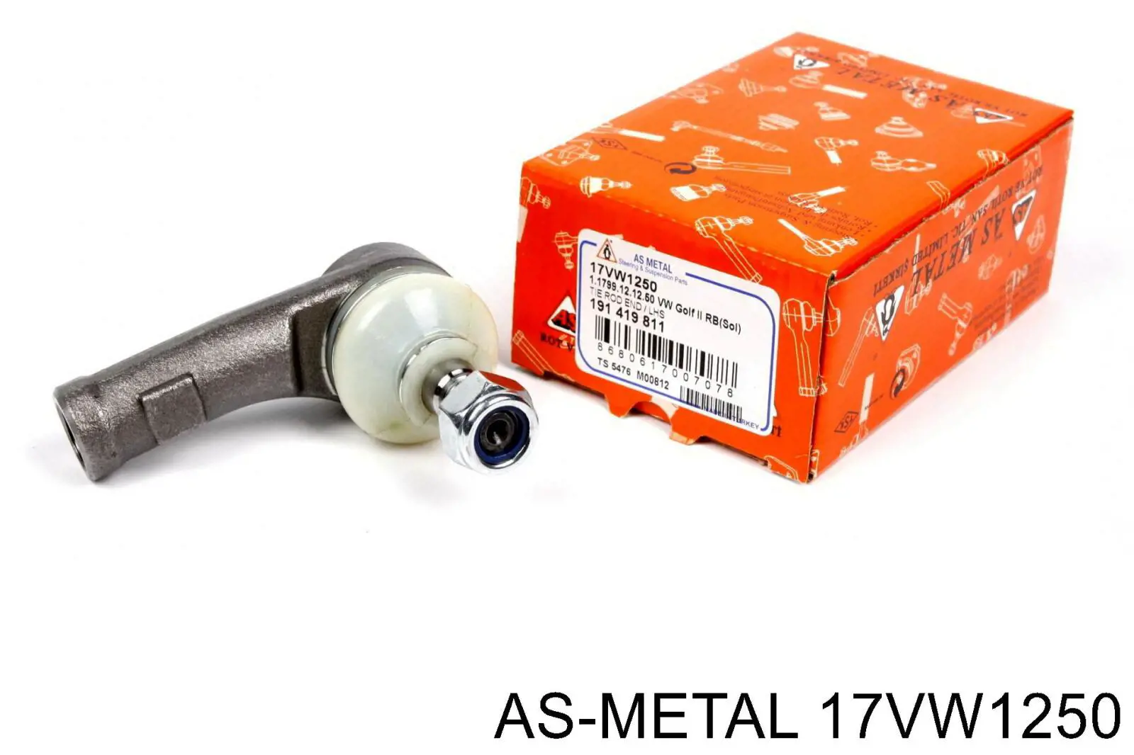 17VW1250 As Metal Зовнішній наконечник рульової тяги