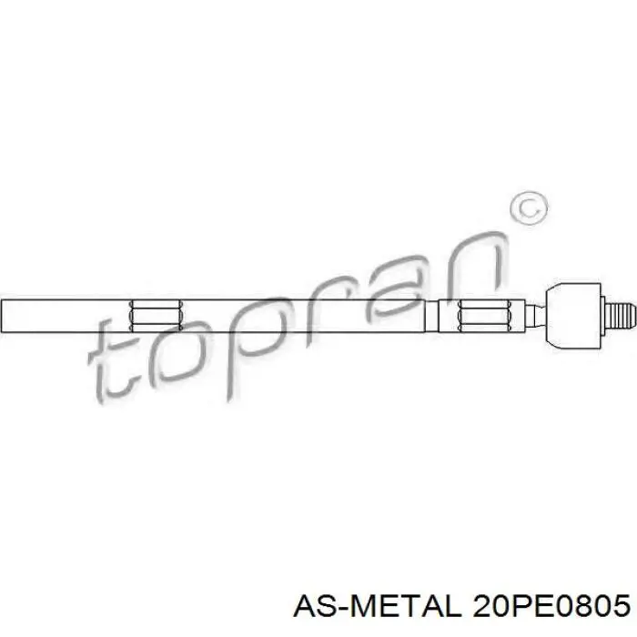 Купити 20PE0805 As Metal Тяга рульова поздовжня