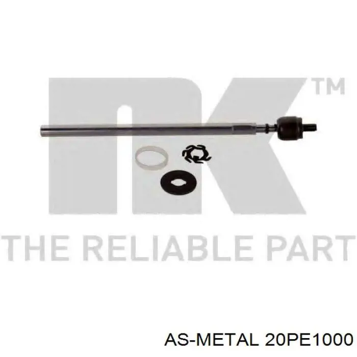 Тяга рульова поперечна As Metal 20PE1000 ціна, від 7.49 USD
