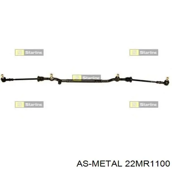 Тяга рульова центральна As Metal 22MR1100 ціна, від 60.55 USD
