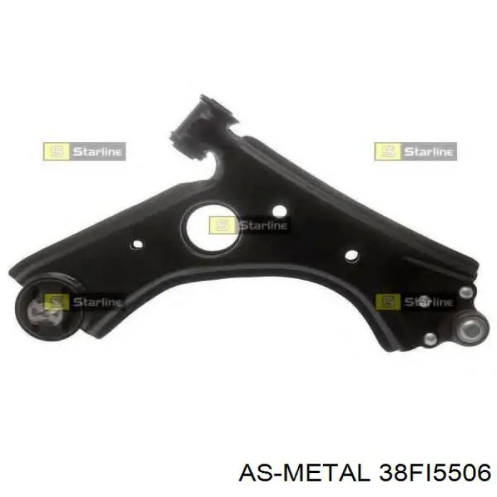 Сайлентблок переднього важеля 38FI5506 As Metal