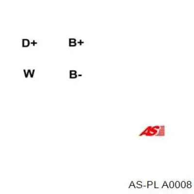 Генератор As-pl A0008 ціна, від 146.12 USD