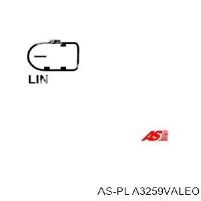 Генератор As-pl A3259VALEO ціна, від 76.10 USD