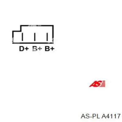 Генератор As-pl A4117 ціна, від 74.46 USD